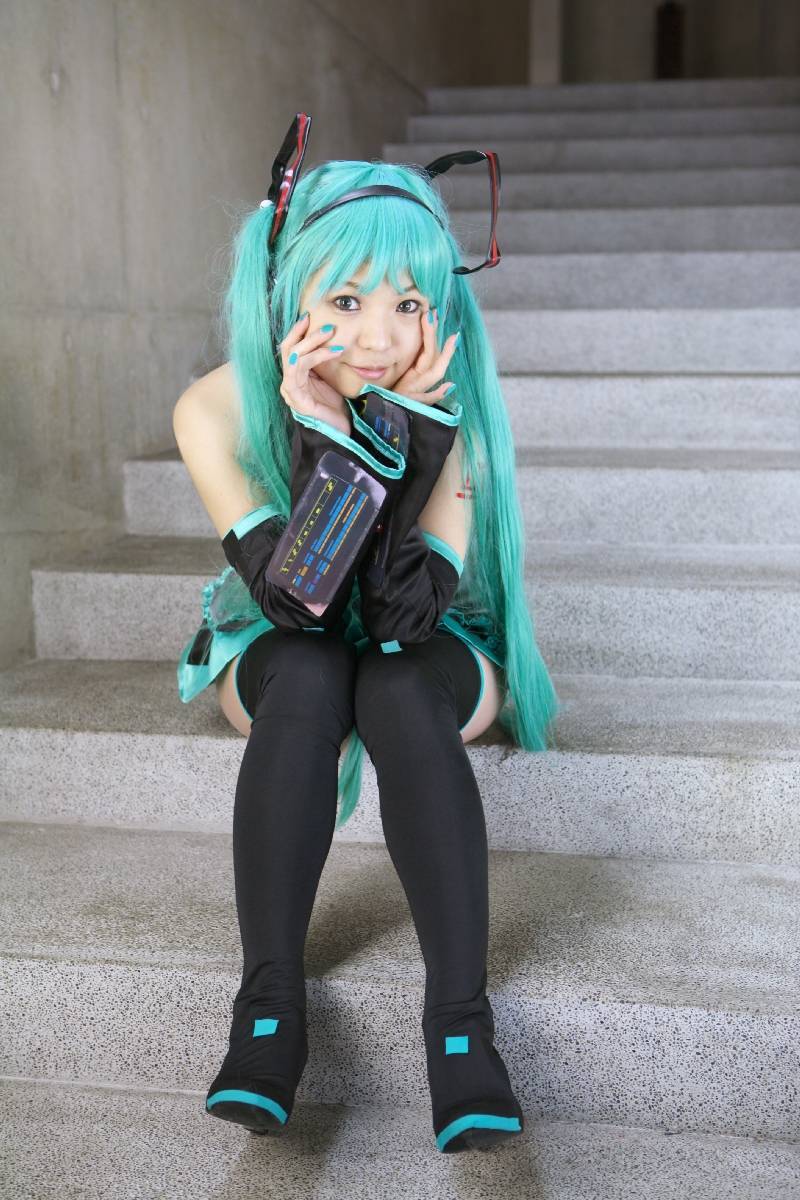 [Cosplay]Vocaloid-性感的Hatsune Mike